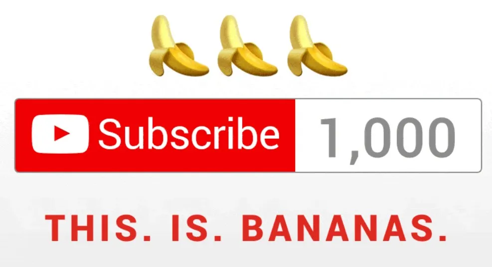 Llegamos a 1K de suscriptores en YouTube